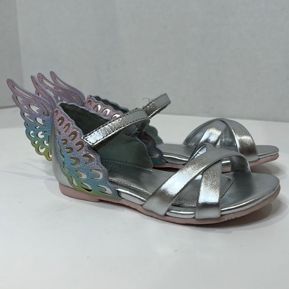 Sophia Webster Mini Evangeline Iridescent Butterfly Sandals SOLD OUT